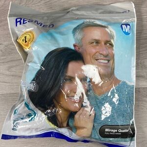 ResMed Mirage Quattro Full Face Mask Medium 61202 - Sealed